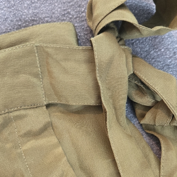 Tribe Alive Olive Wrap Maxi Skirt - Picture 3 of 3